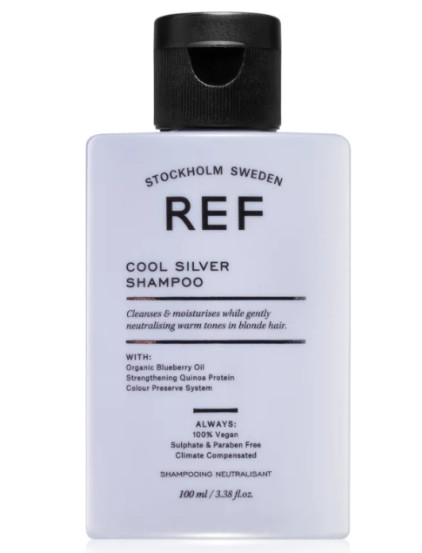 Серебряный шампунь для нейтрализации желтизны REF Cool Silver Shampoo, 100 мл