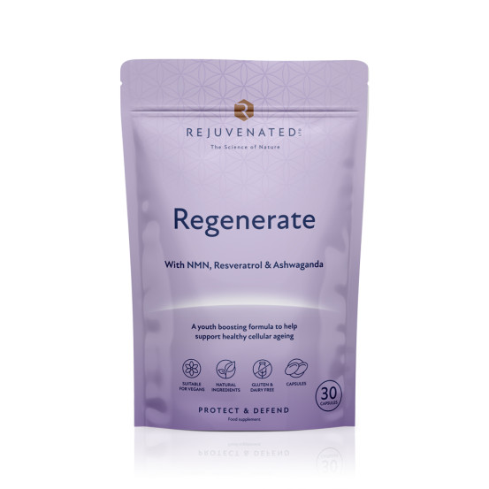 Активные капсули для восстановления и защиты ДНК клеток Rejuvenated Regenerate 30 Капсул