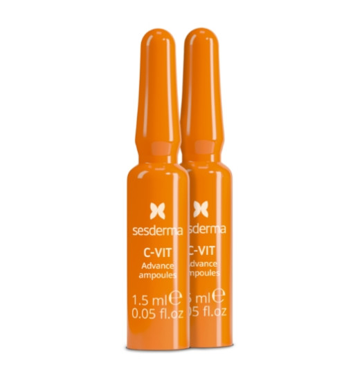 Ревіталізуючі ампули Sesderma C-Vit Advance Ampoules, 10×1.5 мл