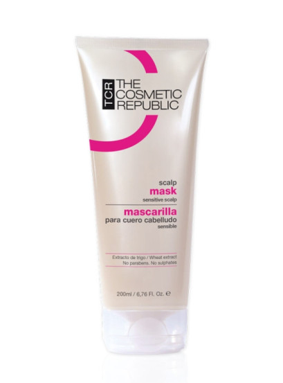 Живильна та відновлююча маска для тонкого і ослабленого волосся The Cosmetic Republic Scalp Mask, 200 мл