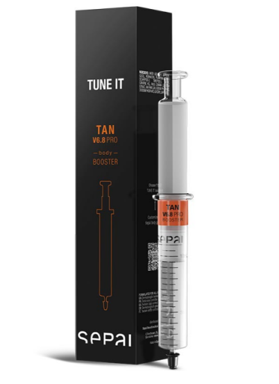 Бустер добавка для тіла Sepai v6.8 Tan Pro Booster, 8 мл