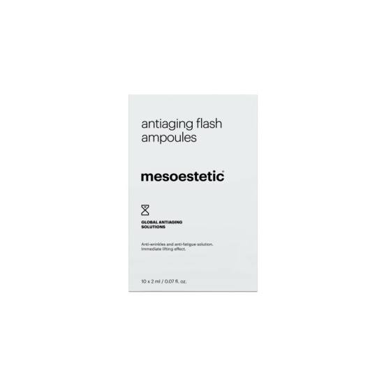 Омолоджуючі ампули Mesoestetic Home performance Antiaging flash ampoules, 10х2 мл
