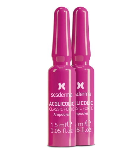 Ампулы с гликолевой кислотой сильного действия Sesderma Acglicolic Classic Ampoules Forte, 10х1.5 мл