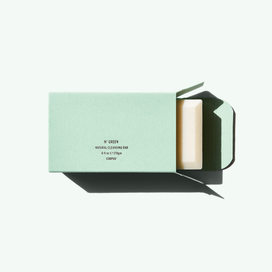 Натуральное мыло очищающее для тела Corpus Natural Cleansing Bar "№ Green", 170 г