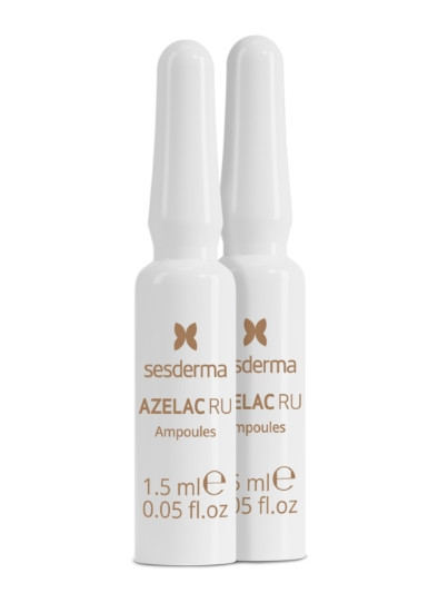 Інтенсивна депігментуюча сироватка з азелаіновою кислотою Sesderma Azelac Ru Depigmenting Ampoules, 10х1.5 мл