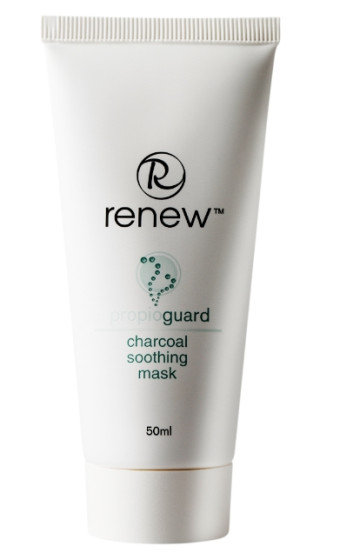 Успокаивающая маска на основе активированного угля RENEW Charcoal Soothing Mask, 50 мл