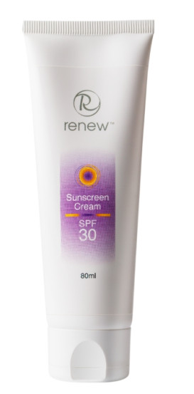 Солнцезащитный тональный крем-антиоксидант SPF-30 RENEW Suncreen Cream SPF-30 Demi Make up, 80 мл