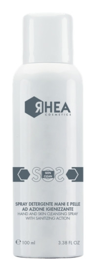 Спрей, що очищає, санітайзер для рук і шкіри Rhea SOS SkinClean, 100 мл
