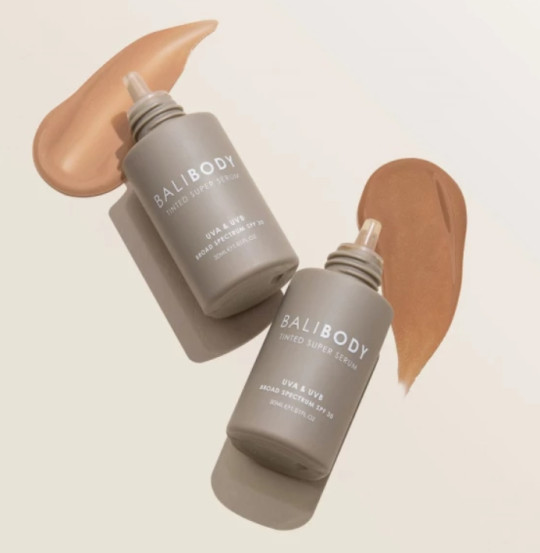 Тональная основа для лица SPF30 Bali Body Tinted Super Serum SPF30 Natural, 30 мл
