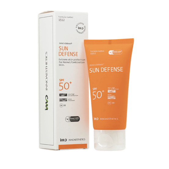 Сонцезахисний крем SUN DEFENSE SPF 50+ Innoaesthetics, 60g