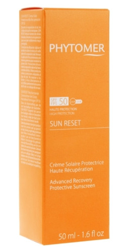 Сонцезахисний та регенеруючий крем для тіла Phytomer Sun Reset Advanced Recovery Protective Sunscreen SPF50, 50 мл