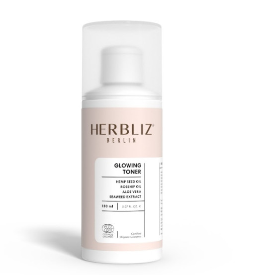 Тонер для сияния кожи лица Herbliz Glowing Toner, 150 мл
