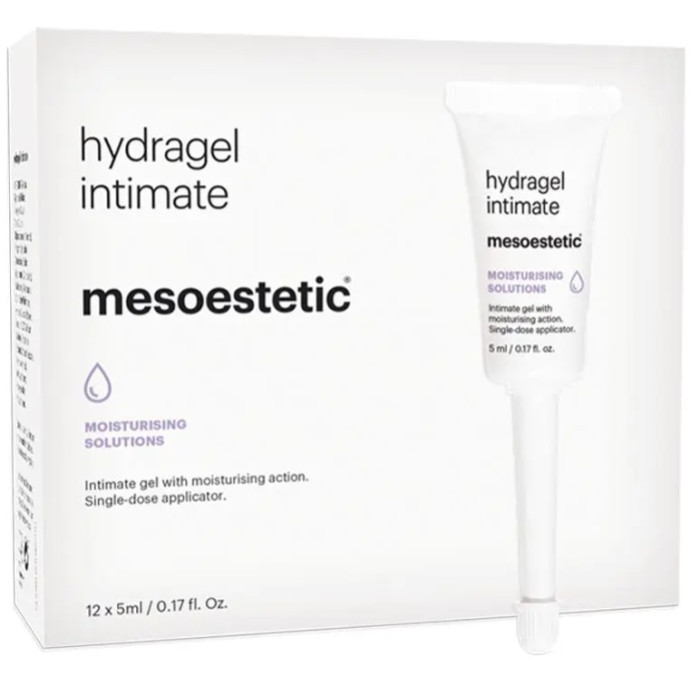 Зволожуючий гель для жіночої інтимної зони Mesoestetic Moisturising Solutions Hydragel Intimate, 5х12 мл