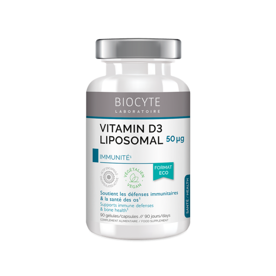 Липосомальный витамин D3 в капсулах Biocyte Vitamine D3 Liposomal, 90 шт
