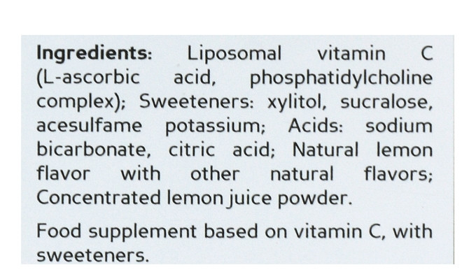 Вітамін С у стіках Biocyte Vitamine C Liposomee Orodispersib, 10 шт