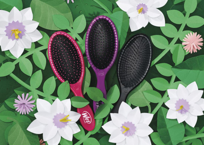 Расческа Wet Brush Original Detangler Black