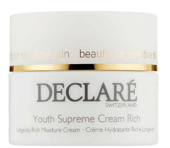 Крем від перших ознак старіння живильний Declare Pro Youthing Youth Supreme Cream Rich, 50 мл