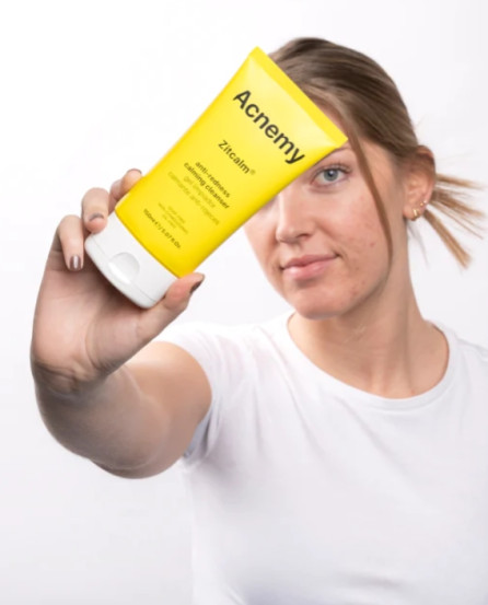Очищающий гель от прыщей Acnemy ZITCALM Anti-redness Calming Cleanser, 150 мл