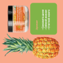 Скраб цукровий "Солодкий ананас та Медова диня" Hempz Sweet Pineapple & Honey Melon Herbal Sugar Scrub, 176 г