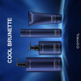 Интенсивый шампунь против оранжевого цвета для каштановых волос COTRIL COOL BRUNETTE ANTI-ORANGE SHAMPOO FOR BROWN HAIR, 1000 мл