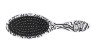 Гребінець Wet Brush Original Detangler - Hipster - Sketch