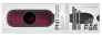 Щітка для волосся The Knot Dr. PhD Ebony Sharkskin/синя
