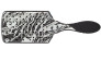 Расческа Wet Brush Pro Mineral Sparkle Paddle-Charcoal