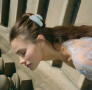Крабик для волосся Emi Jay Sweetheart Clip In Something Blue